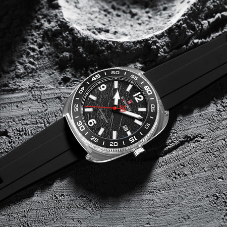 Naviforce NF-7132 Textured Dial Sport Watch image 3
