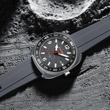 Naviforce NF-7132 Textured Dial Sport Watch image 3