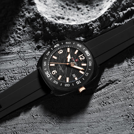 Naviforce NF-7132 Textured Dial Sport Watch image 6