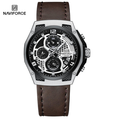 Naviforce NF8051 LeatherX Watch image 2