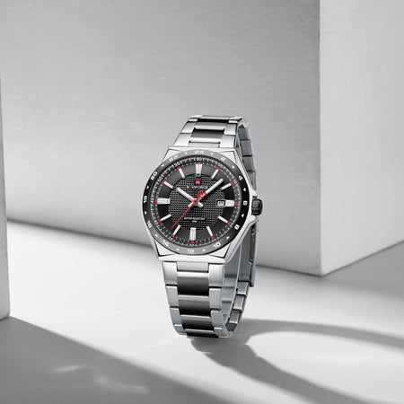 Naviforce NF 9266 Textured Dial Watch image 3