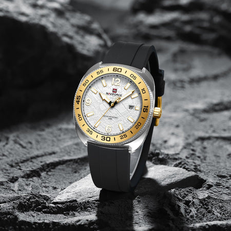Naviforce NF-7132 Textured Dial Sport Watch image 4