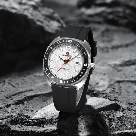 Naviforce NF-7132 Textured Dial Sport Watch image 4