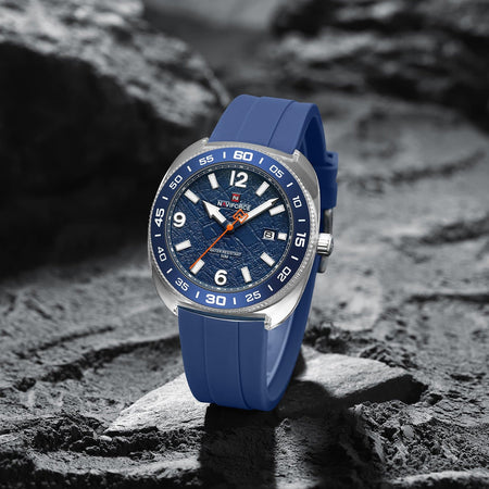 Naviforce NF-7132 Textured Dial Sport Watch image 4