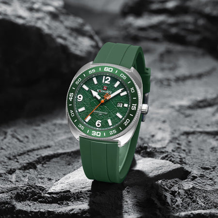 Naviforce NF-7132 Textured Dial Sport Watch image 2