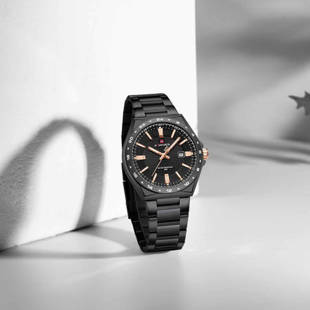 Naviforce NF 9266 Textured Dial Watch image 7