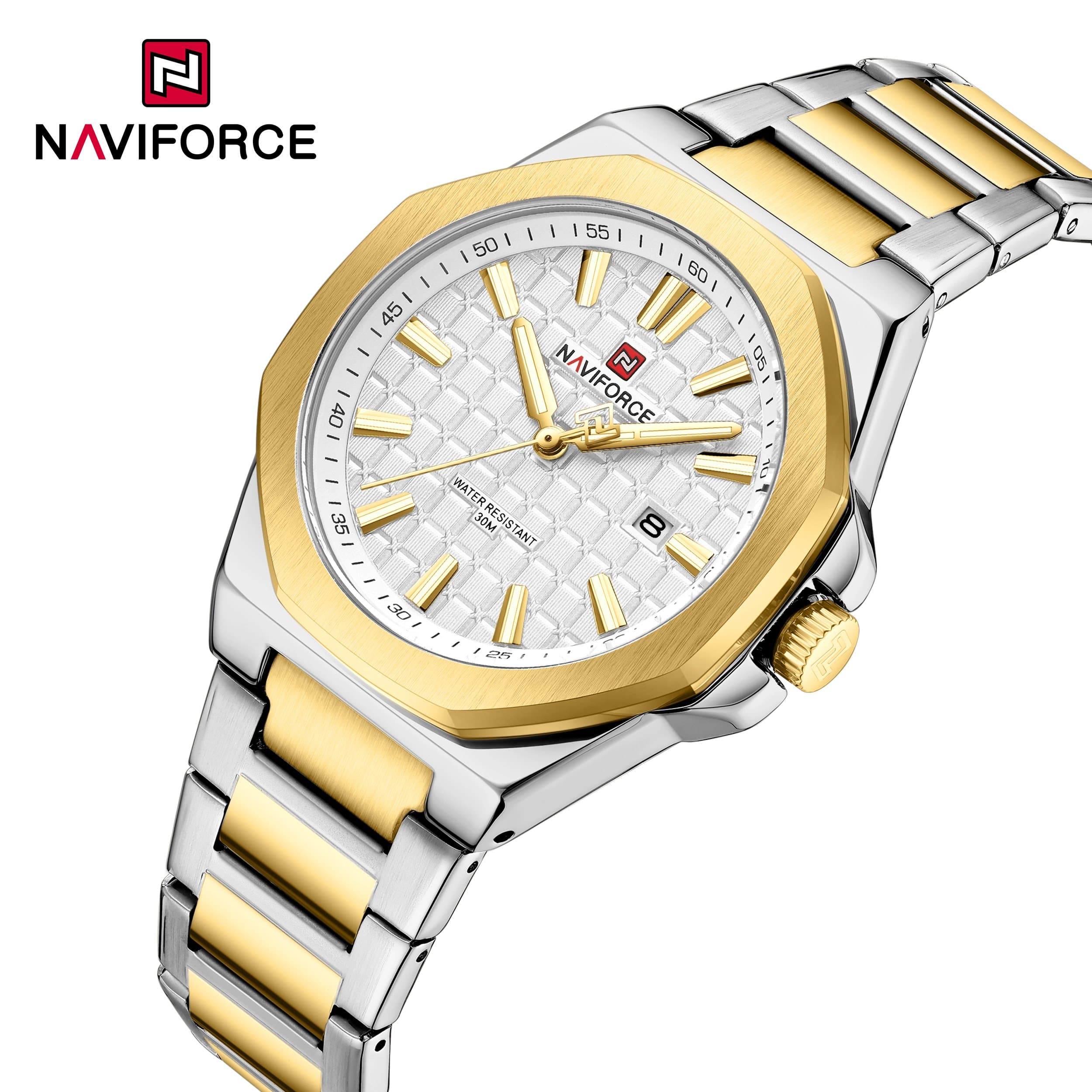 Naviforce NF 9258 - Signature Textured Date main image