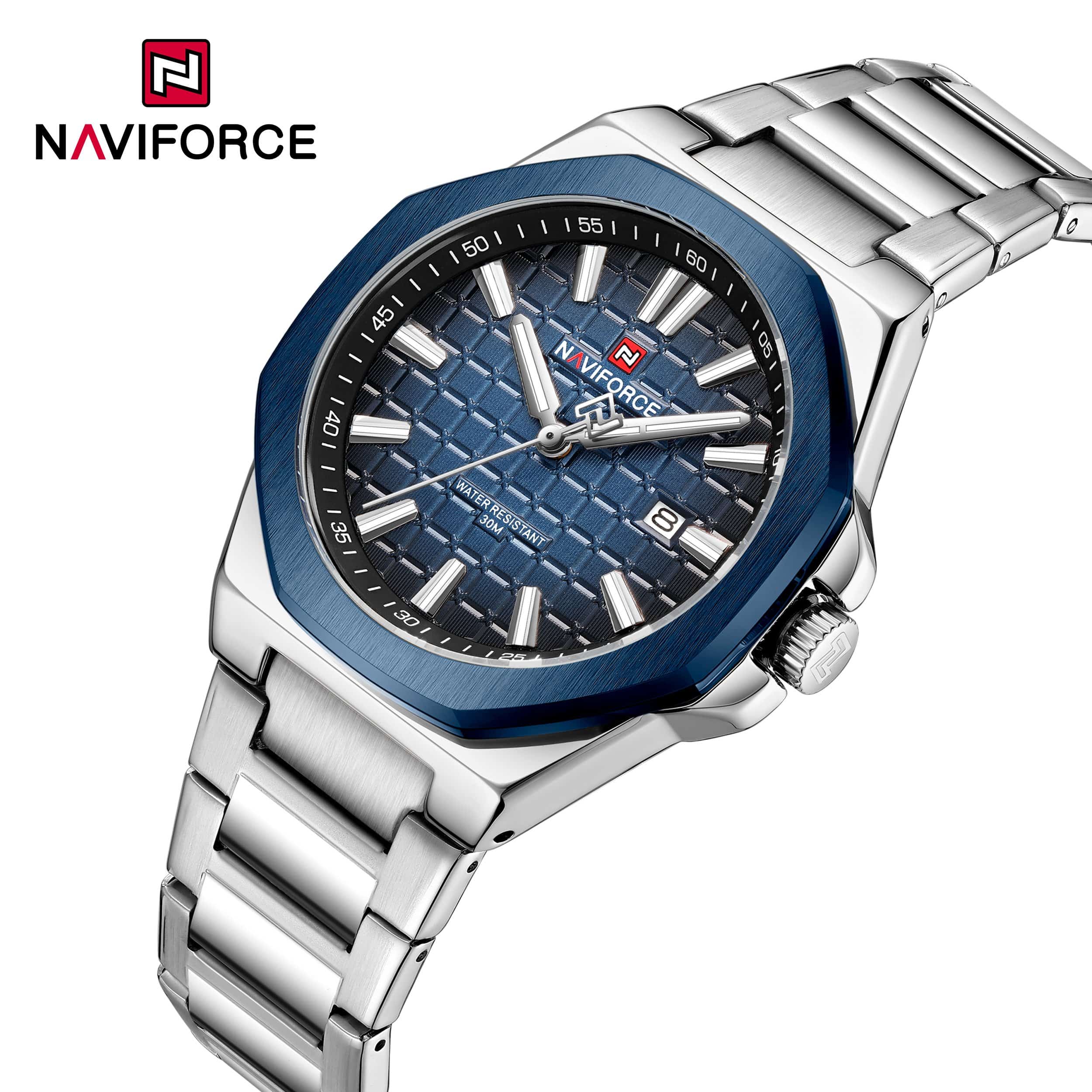 Naviforce NF 9258 - Signature Textured Date main image