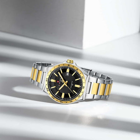 Naviforce NF 9266 Textured Dial Watch image 4