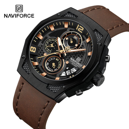 Naviforce NF8051 LeatherX Watch main image