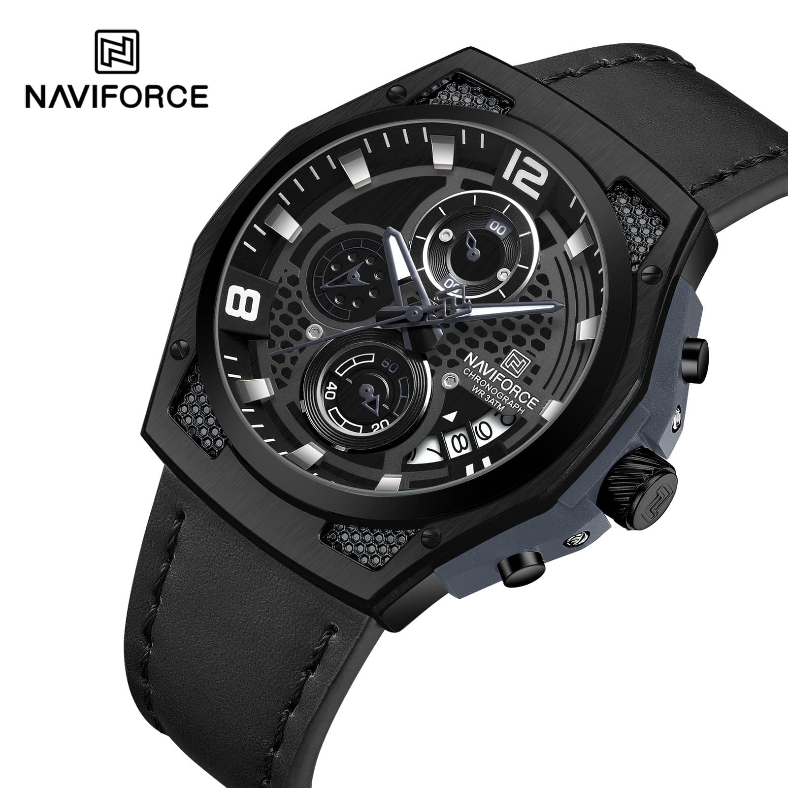 Naviforce NF8051 LeatherX Watch main image