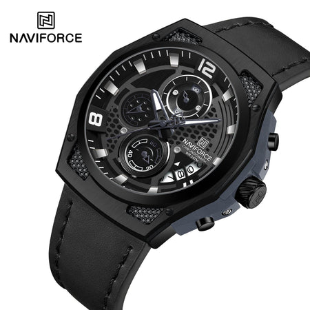 Naviforce NF8051 LeatherX Watch main image