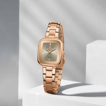 NF 5075 Womens Date Square Dial Watch image 4