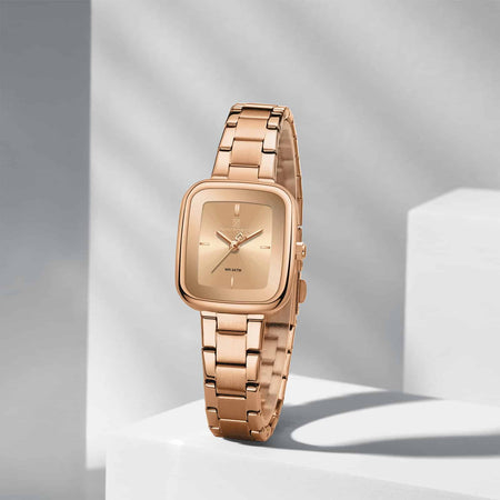 NF 5075 Womens Date Square Dial Watch image 3