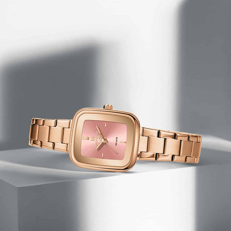 NF 5075 Womens Date Square Dial Watch image 4