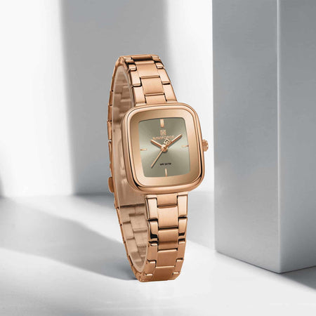 NF 5075 Womens Date Square Dial Watch image 6