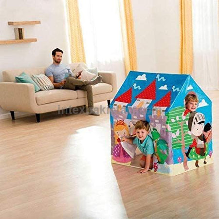 INTEX Play Tent House (37.5" X 29.5" X 42") 95Cm x75cm x107cm - 45642