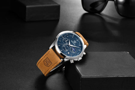 Benyar BY-5160 Moonphase Chronograph Watch image 4