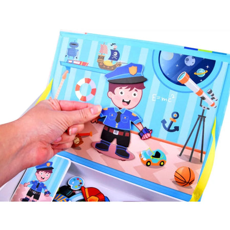Magnetic Boy’s Costume Puzzle Book – 59 pieces
