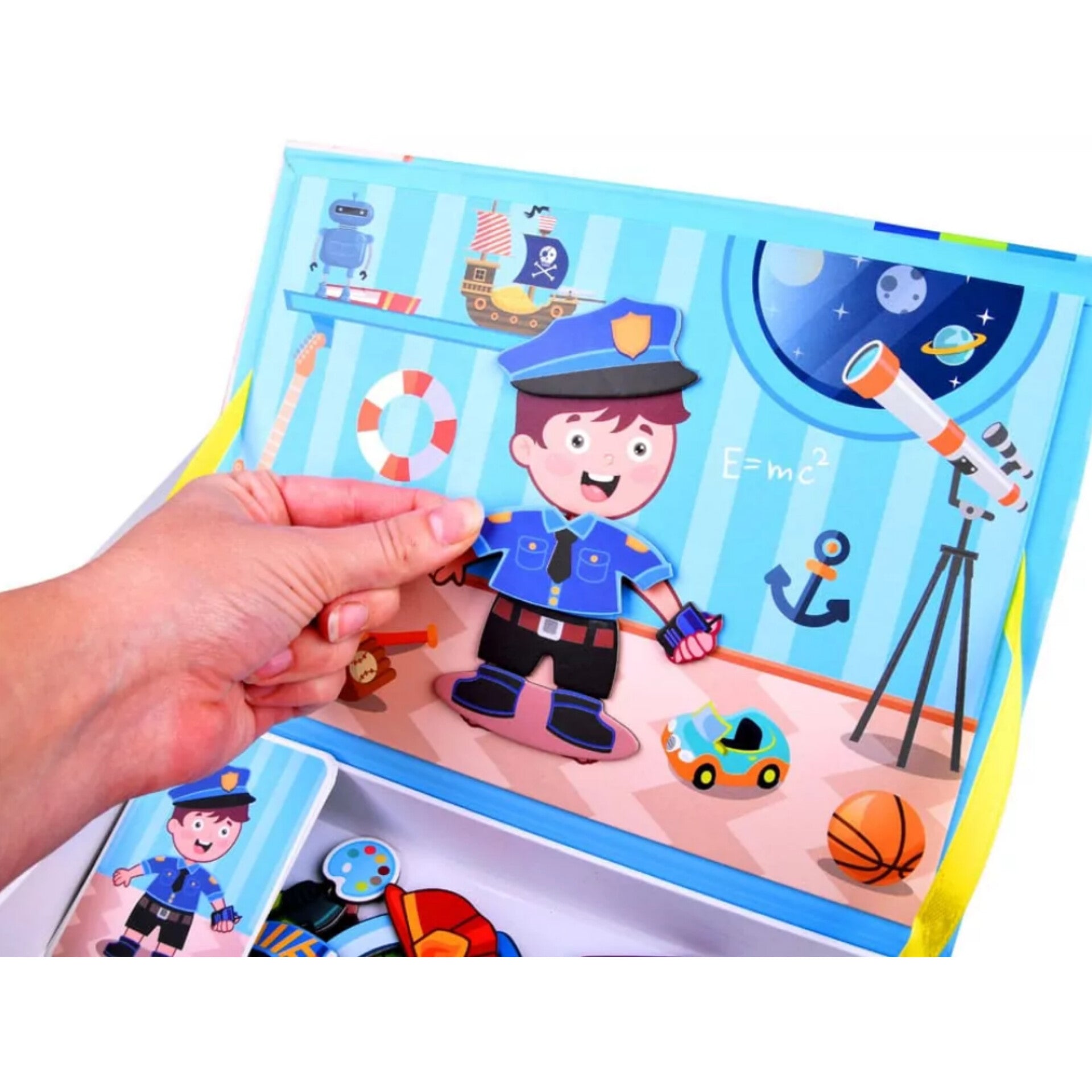 Magnetic Boy’s Costume Puzzle Book – 59 pieces