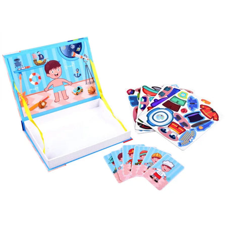 Magnetic Boy’s Costume Puzzle Book – 59 pieces