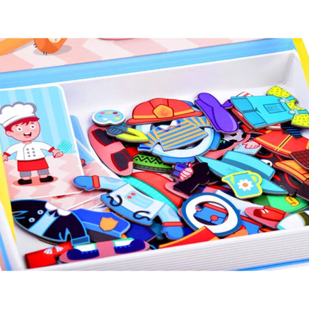 Magnetic Boy’s Costume Puzzle Book – 59 pieces