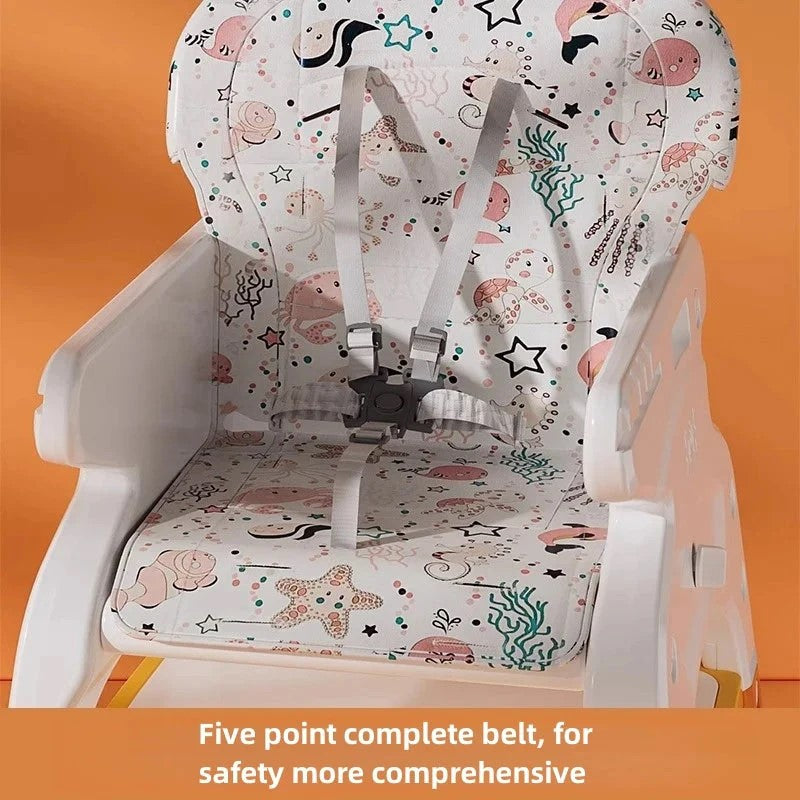 Infantes Baby Detachable Combined Growth Dining Chair - Blue