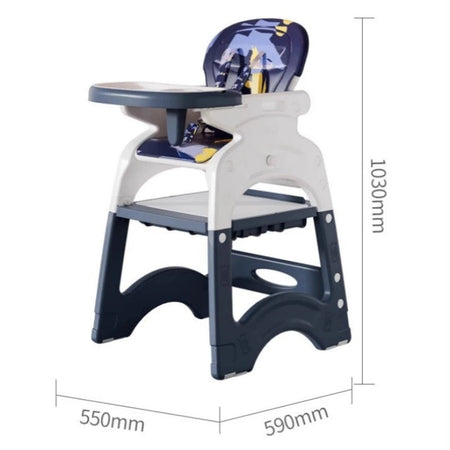 Infantes Baby Detachable Combined Growth Dining Chair - Peach