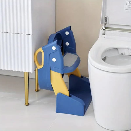 Infantes (L004) 2 in 1 Foldable Potty Training Seat with Ladder Green