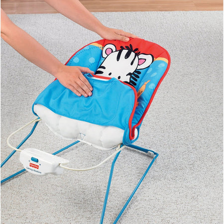 Fisher Price Music And Soothe Bouncer Blue