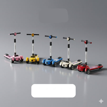 Infantes Car Shape Design Kids Scooty