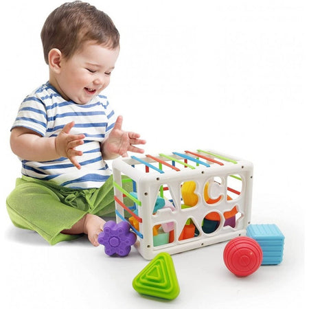 Intelligence Cube Geometric Shapes And Letters Huanger