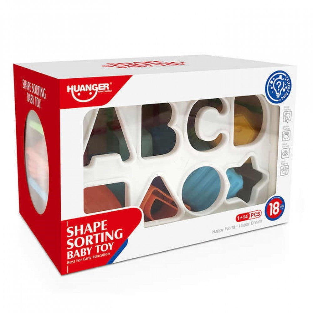Intelligence Cube Geometric Shapes And Letters Huanger