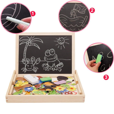 Intelligence Spell Music Series-Magnetic Baby Puzzle Game