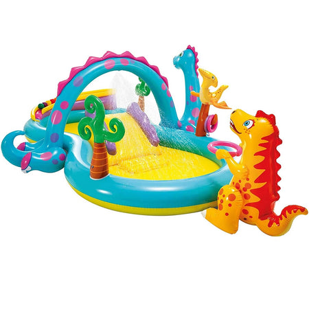 Intex Dino Land Play Center Pool ( 9ft 11in L X 7ft 6in W X 3ft 8in H ) - 57135