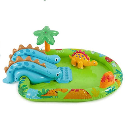 Intex Little Dino Inflatable Play Center Pool ( 6ft 3in L x 5ft W x 1ft 11in H )- 57166