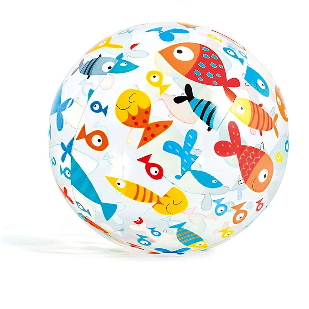 Intex Lively Print Beach Balls-59040 (Random Design)