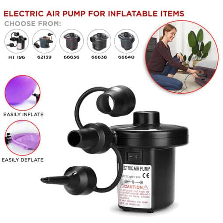 Portable Ac Electric Air Pump For Inflate HT196