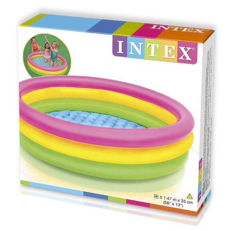 Intex Sun Set Glow Pool 5ft (147 cm x 33 cm) - 57422