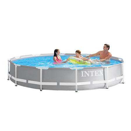 Intex Prism Frame Pool With Water Filter Pump ( 12 ft x 30 in ) - 26710