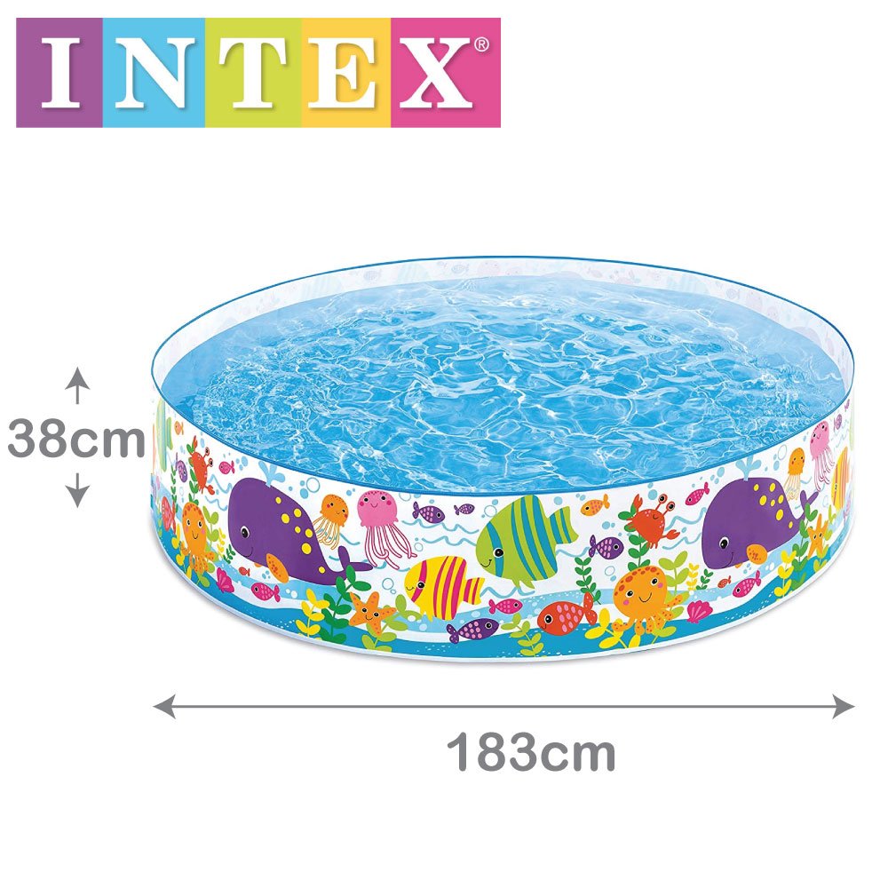 Intex Ocean Play Snapset Pool (6 ft x 1.2 ft) - 56452