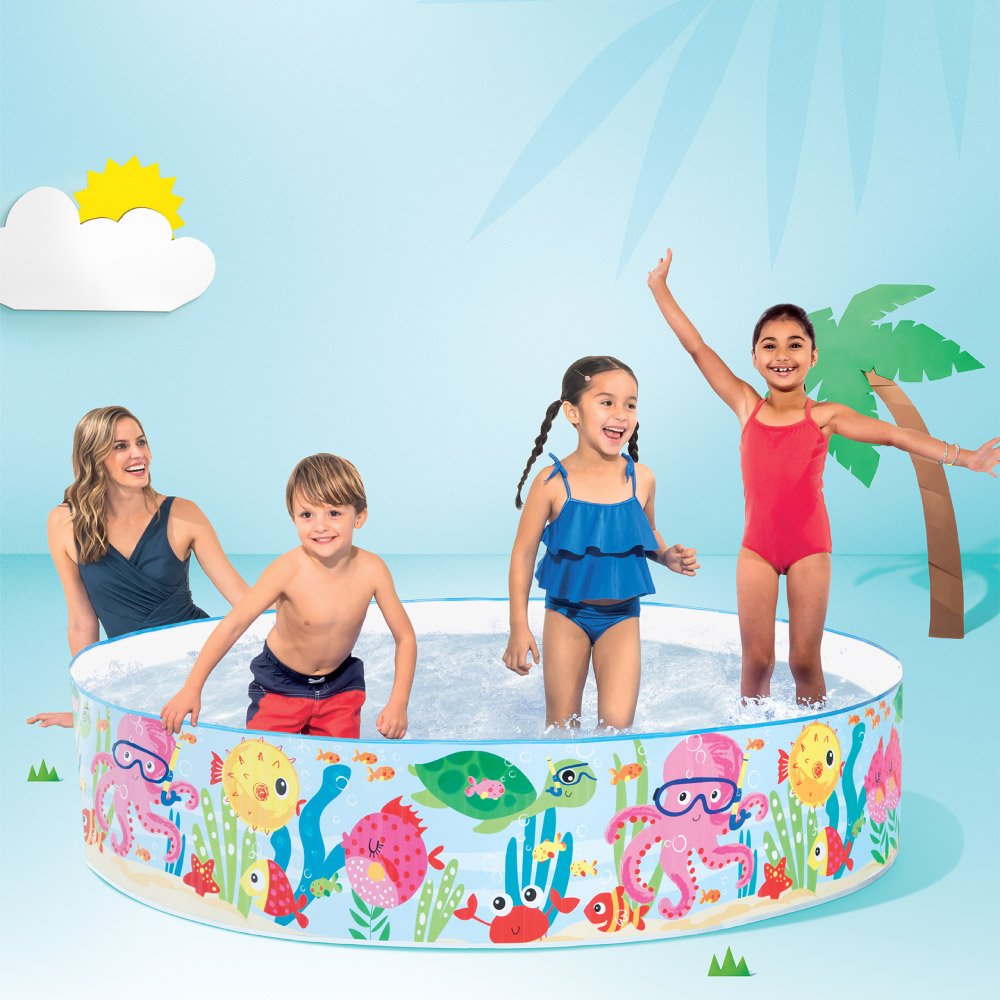 Intex Ocean Play Snapset Pool (6 ft x 1.2 ft) - 56452