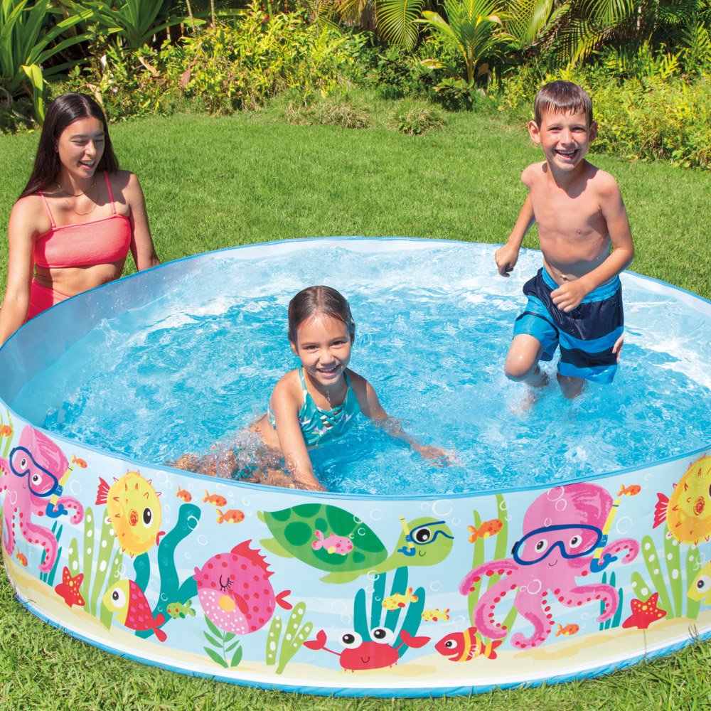 Intex Ocean Play Snapset Pool (6 ft x 1.2 ft) - 56452