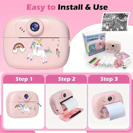 Kids Instant Print Camera (Thermal Printing Camera)