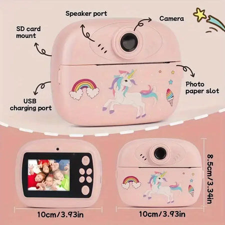 Kids Instant Print Camera (Thermal Printing Camera)