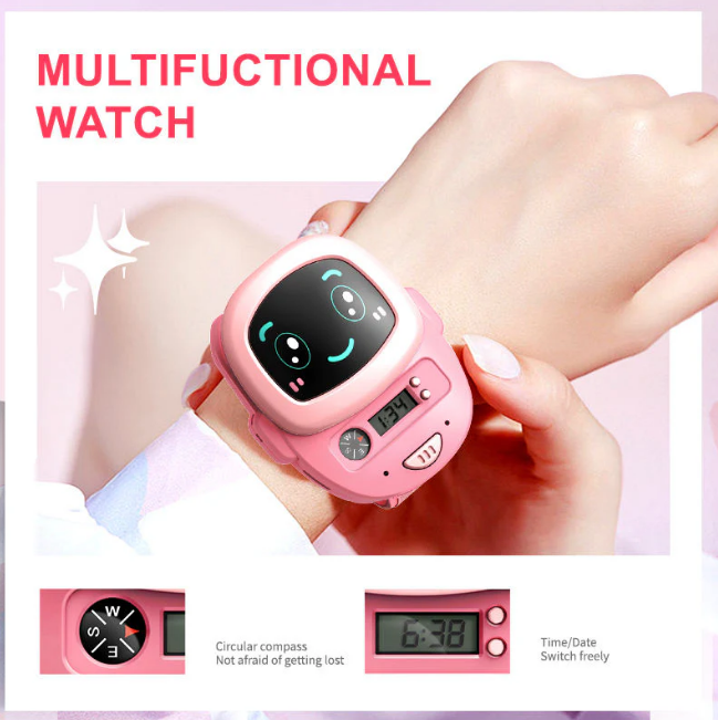 Kids Smart Digital Walkie Talkie Watch (Pack of 2)