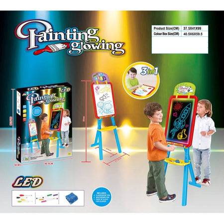LED  3 in 1 Painting Board  | Glowing Painting Board | Paint Art's With Led Lights