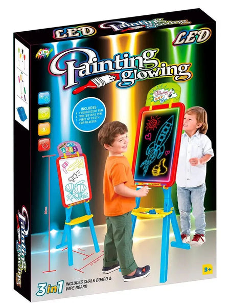 LED  3 in 1 Painting Board  | Glowing Painting Board | Paint Art's With Led Lights