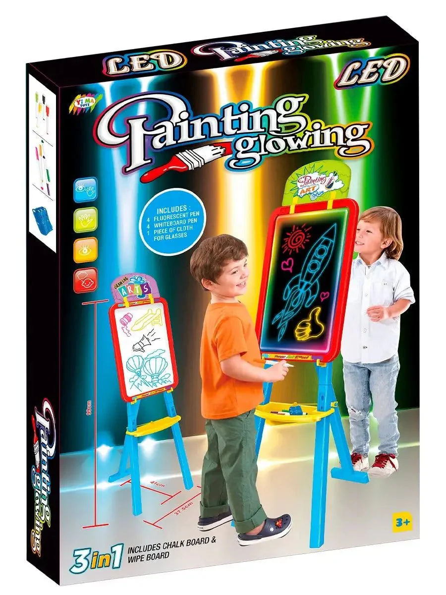 LED  3 in 1 Painting Board  | Glowing Painting Board | Paint Art's With Led Lights