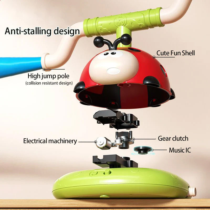 3 in 1 Ladybug Exercise Splint Jumping Machine